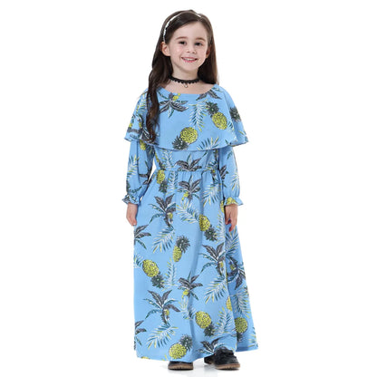 Girl  Long  Modest Dress