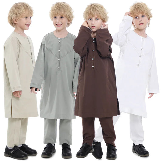 Modest wear for Boys 2 Pieces Set Clothing