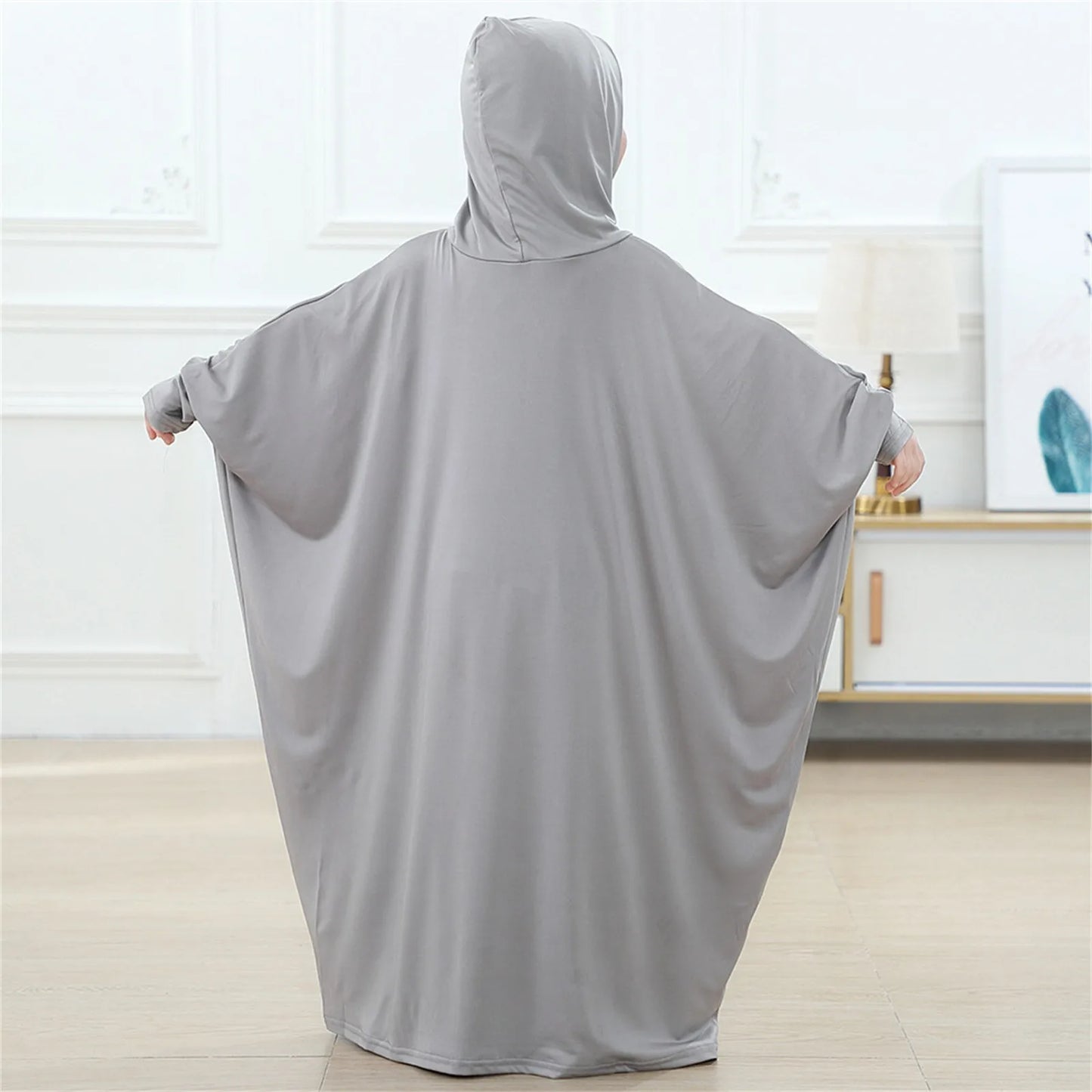 Child Girl Abaya Modest Robe