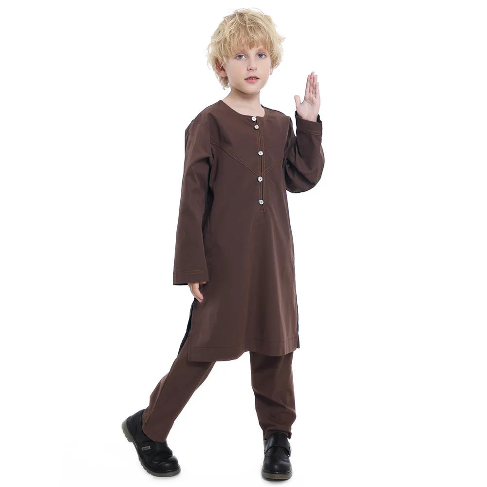 Modest wear for Boys 2 Pieces Set Clothing