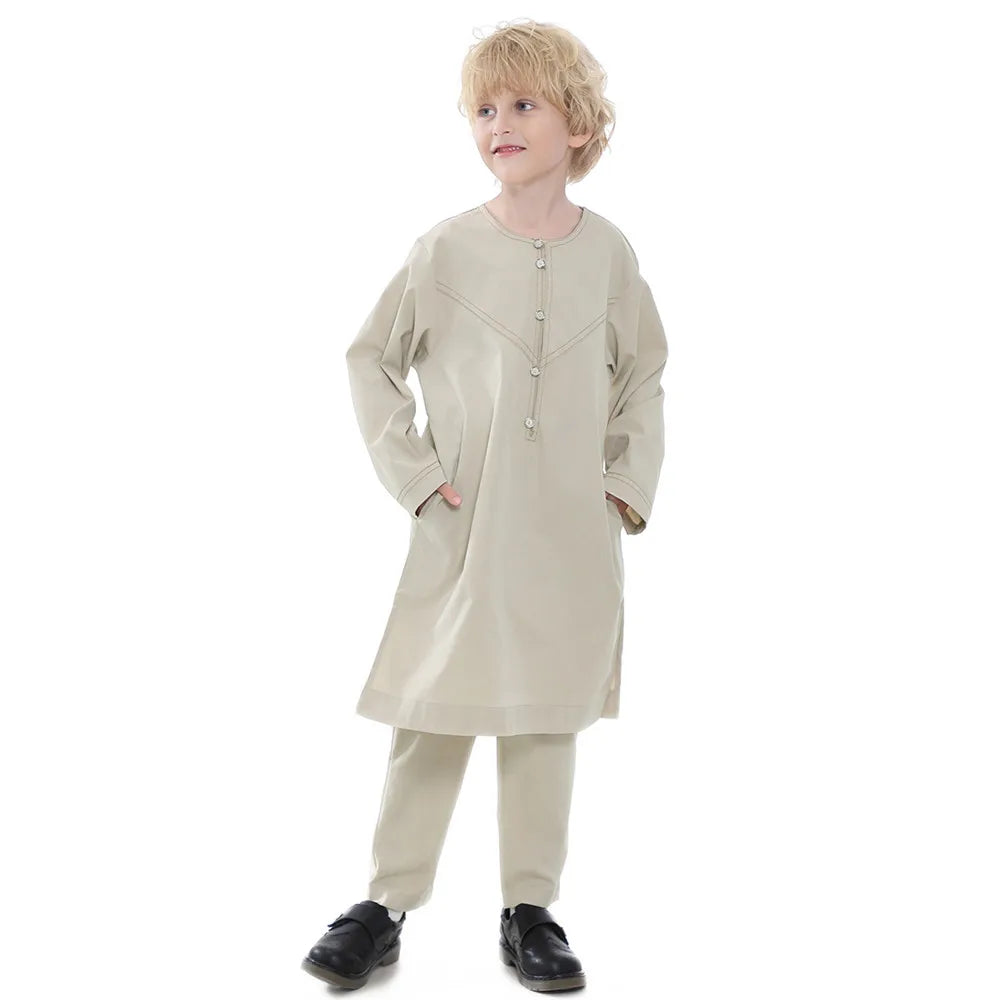 Modest wear for Boys 2 Pieces Set Clothing