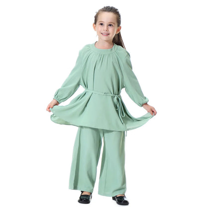 Child Kid Dress Sets Pants  Highly Elastic Large Baby Gowns